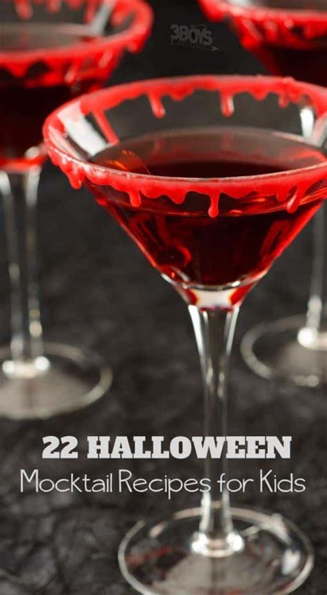 Halloween Mocktails | Non-Alcoholic Halloween Drinks