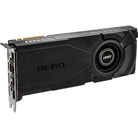 MSI GeForce RTX 2080 SUPER AERO Graphics Card G208S-AE B&H Photo