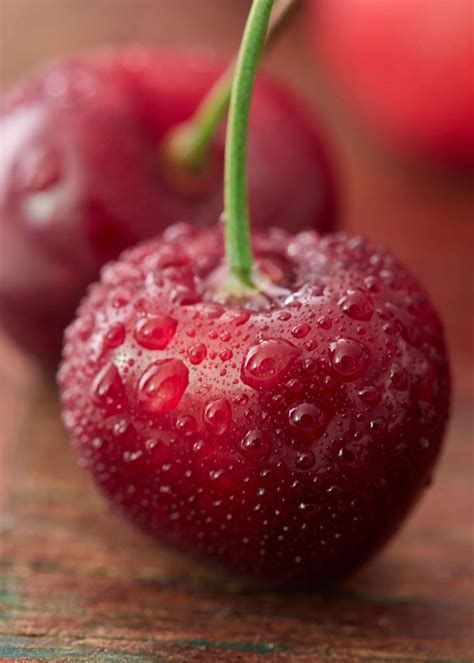 Macro cerises | Fruit photography, Vegetables photography, Fruit