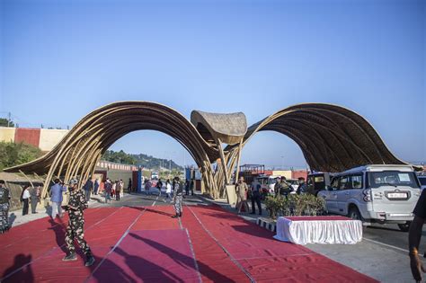 Arunachal Pradesh: The Great Hornbill Gate at Donyi Polo airport near Itanagar 'is an ...