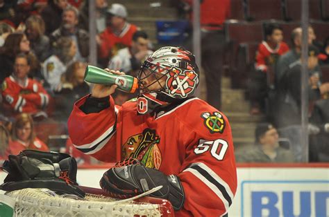 Chicago Blackhawks - Corey Crawford | Blackhawks, Chicago blackhawks, Hockey baby