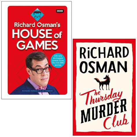 Richard Osman's House of Games & The Thursday Murder Club By Richard Osman 2 Books Collection ...