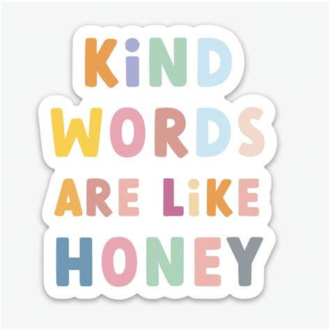 Kind Words Sticker – Dear Heart