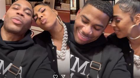 Nelly And Ashanti Sing Usher's "Nice & Slow" To Each Other