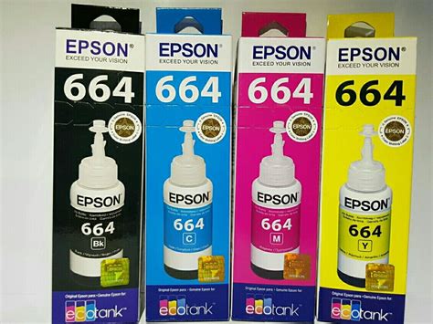 Buy Epson Ink For L110, L220, L210, L360, L365, L555, L565, (1 Set) Tri-Color Ink Cartridge ...