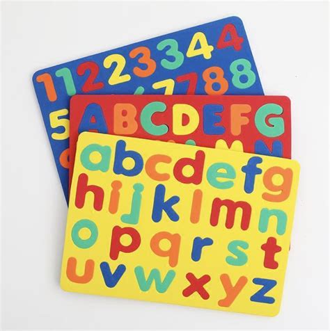 ABC & Numbers Foam Puzzles , Hobbies & Toys, Toys & Games on Carousell