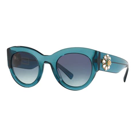 Versace - Sunglasses Versace Tribute Jewel - Blue - Sunglasses - Versace Eyewear - Avvenice