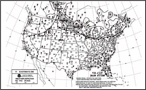 Aviation Weather Reporting, Weather Charts, and Aviation Weather Forecasts