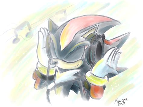 Shadow Likes His Music - Shadow The Hedgehog Photo (32799717) - Fanpop