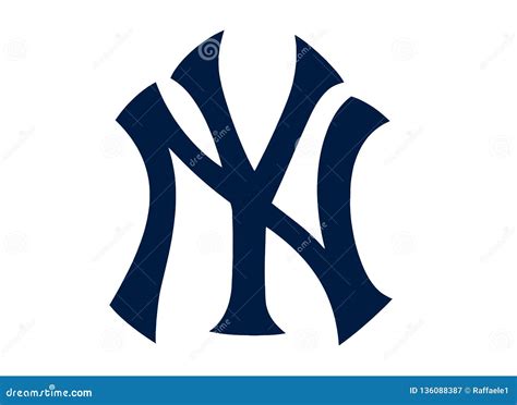 New York Yankees Logo Cartoon Vector | CartoonDealer.com #136088387