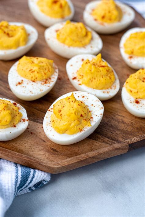 Simple & Easy Deviled Eggs | The Schmidty Wife