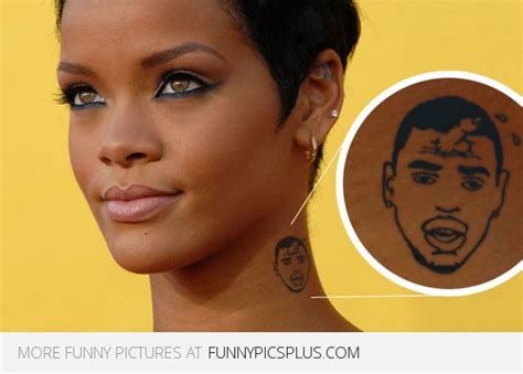 Tattoo Rihanna Chris Brown - LiLz.eu - Tattoo DE