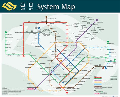 Here are the real distances of MRT lines compared to MRT map - Mothership.SG - News from ...