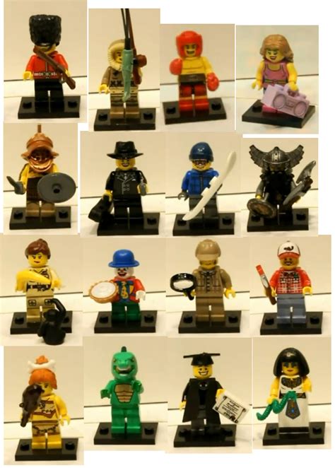 lego collectors series 5 minifigs | Custom LEGO Minifigures