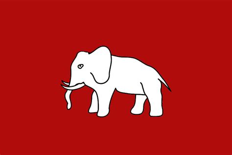 Ayutthaya flag with Dahomey style : r/vexillology