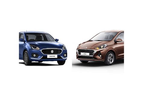 2023 Maruti Suzuki Dzire Vs Hyundai Aura Facelift: What's Better For ...