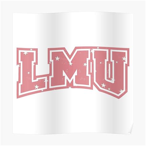 "LMU Logo" Poster for Sale by sullemi17 | Redbubble