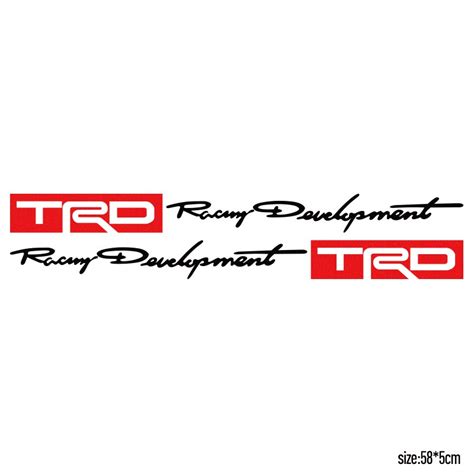 Trd Toyota Racing Development Logos