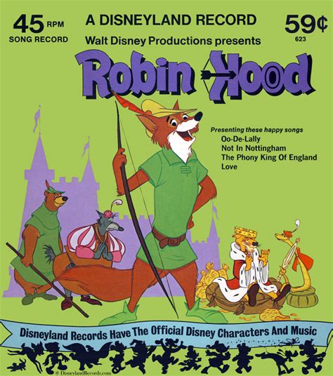 DisneylandRecords.com - 623 Walt Disney Productions Presents Robin Hood