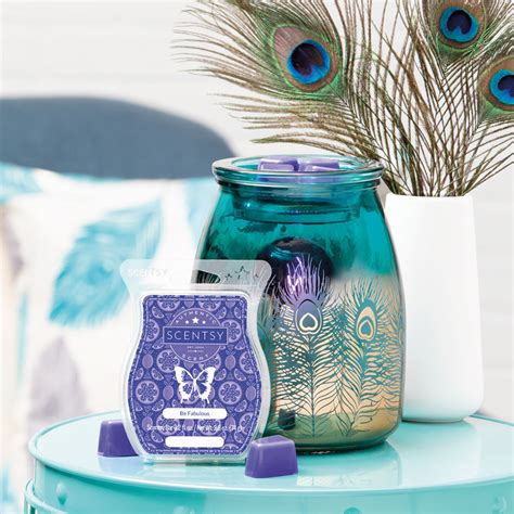 Scentsy Peacock Warmer - April Warmer of The Month