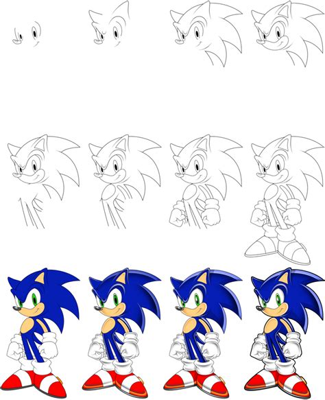 Sonic Tutorial by Ferstyle-Fotek on DeviantArt