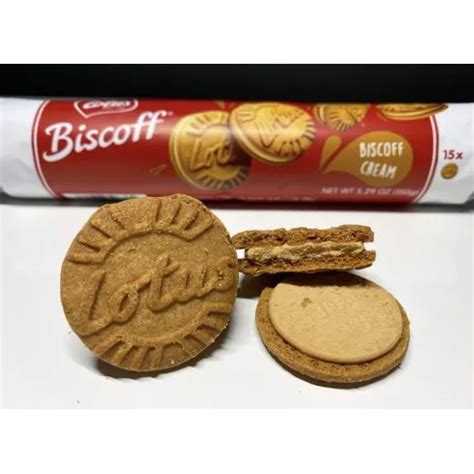 Belgium Lotus Biscoff Sandwich Cookies Cream Vanilla | Lazada