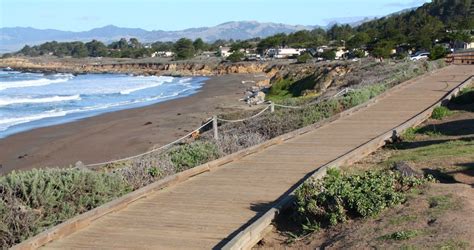 Moonstone Beach and Boardwalk in Cambria, CA - California Beaches