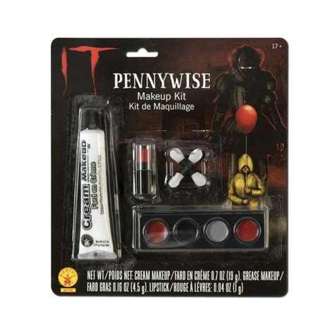 2017 Movie Pennywise Makeup Kit - Walmart.com - Walmart.com