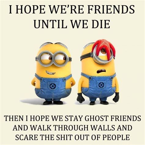 Top 39 Funny Best Friend sayings | Funny minion memes, Friends funny ...