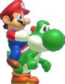 File:SMM-NSMBU-SuperMario-Yoshi.png - Super Mario Wiki, the Mario encyclopedia