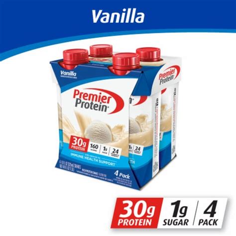 Premier Protein® Vanilla High Protein Shakes, 4 ct / 11 fl oz - Kroger