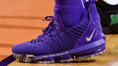 #SoleWatch: LeBron James Debuts All-Purple LeBron 16s | Sole Collector