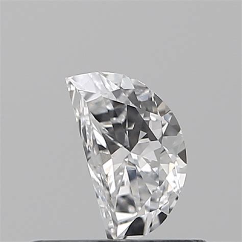 White Half Moon Cut Diamond 0.20 CT D-F Color Vs Purity, For Jewelry, Rs 20000 /carat | ID ...