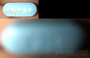 OVAL BLUE l437 pm Images - good sense pain relief pm - acetaminophen, diphenhydramine hcl - NDC ...