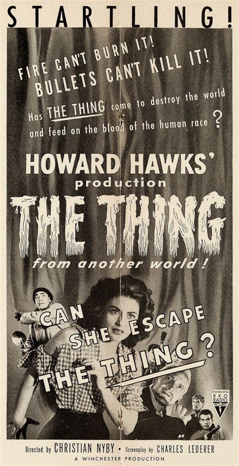 The Thing from Another World (1951) - Poster US - 756*1476px