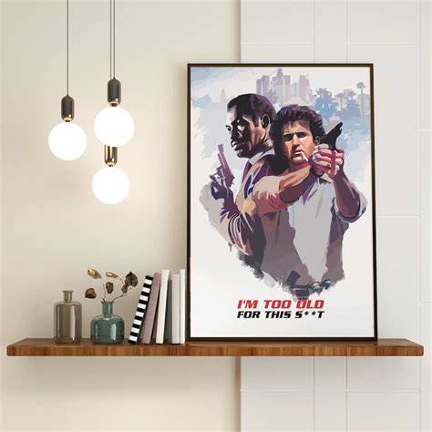 Lethal Weapon Movie Poster With Quote - Etsy