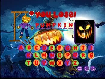 Halloween Hangman 1 by PRAKASH BHATIA | TPT