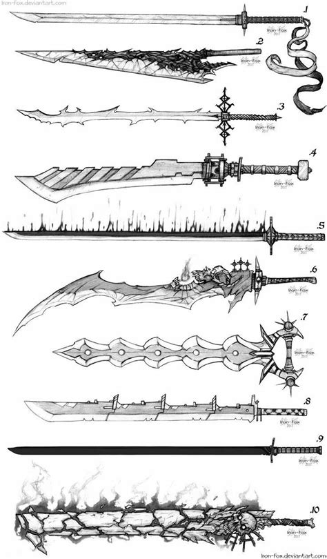 Remenber Bleach... | Épée dessin, Armes concept, Tutoriel de dessin