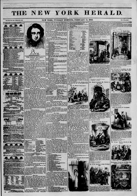 Image 1 of The New York herald (New York [N.Y.]), February 15, 1842 ...