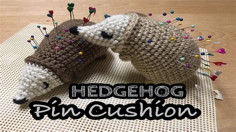 HEDGEHOG Pincushion | Crochet Pin Cushion | Hedgehog | How to Crochet hedgehog| - YouTube