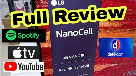 LG 49Nano80 new full review - YouTube