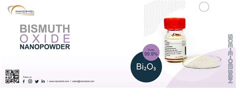 Bismuth Oxide Nanoparticles Less Price