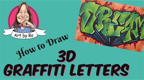 How To Draw 3d Letters Graffiti Ilrator - Infoupdate.org