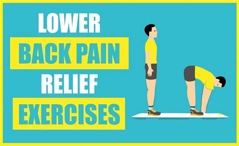 4 Lower Back Pain Exercises » Instant Relief