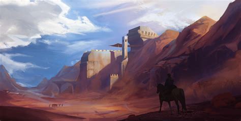 ArtStation - Desert Fortress