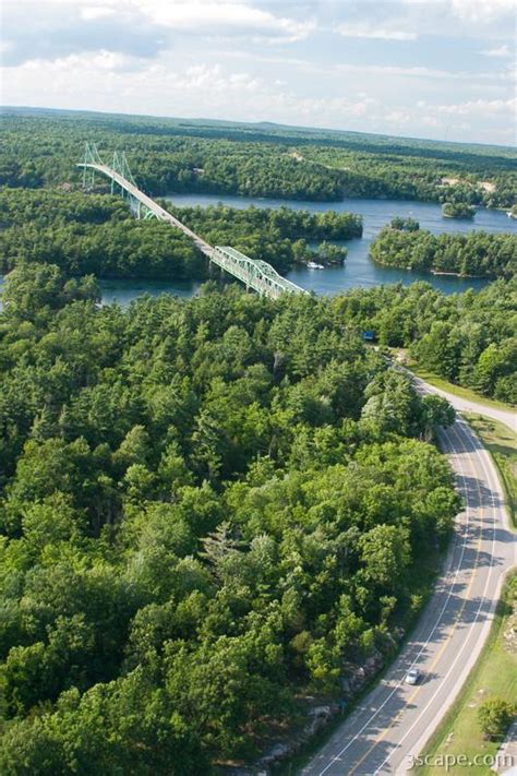 Bridge over the St. Lawrence River near 1000 Islands Photograph by Adam ...