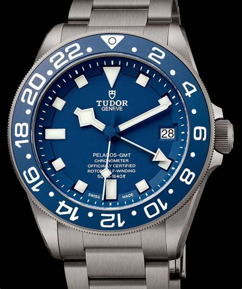 Tudor-Pelagos-GMT-Blue Titanium | Police watches, Rolex watches, Blue titanium