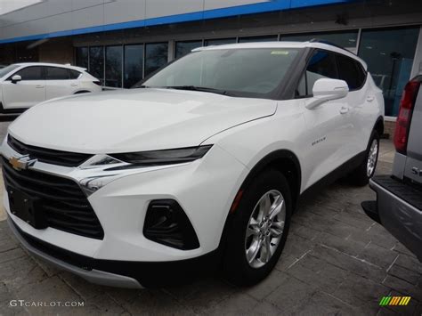 2019 Summit White Chevrolet Blazer 3.6L Leather AWD #131820402 | GTCarLot.com - Car Color Galleries