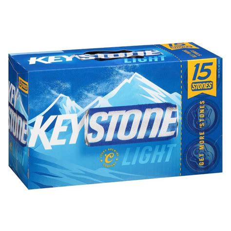 Keystone Light Beer, Lager Beer, 15 Pack Beer, 12 fl oz Cans | Route 55 Country Store & Grill