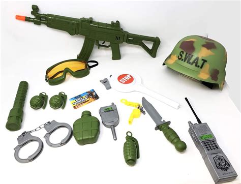 Koolbitz Special SWAT Force Deluxe Army Soldier 20 Pieces Children Kid's Pretend Play Friction ...